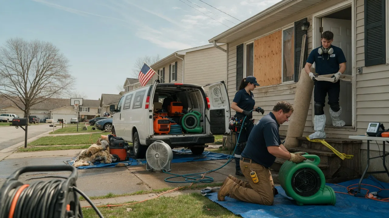 Water Damage Restoration in Fayetteville, WV near me